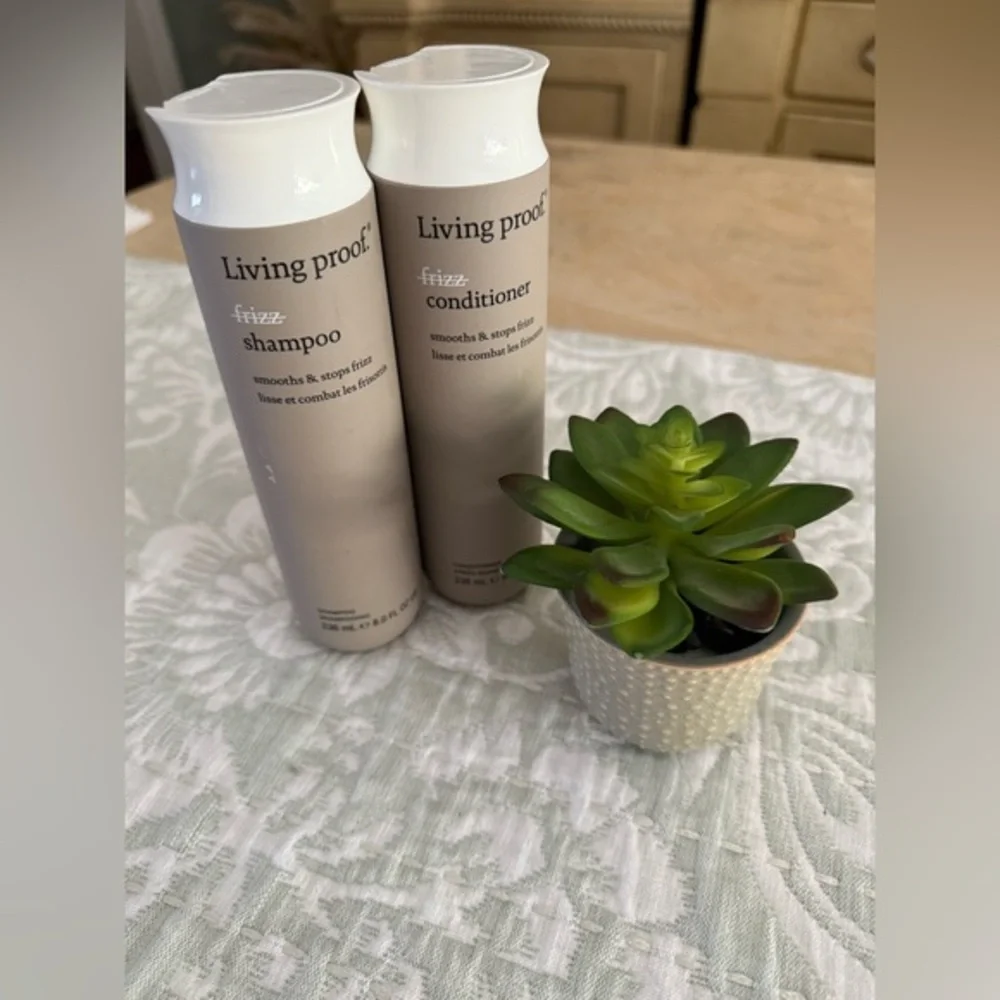 Living Proof Frizz Shampoo and Conditioner Duo - Gray
